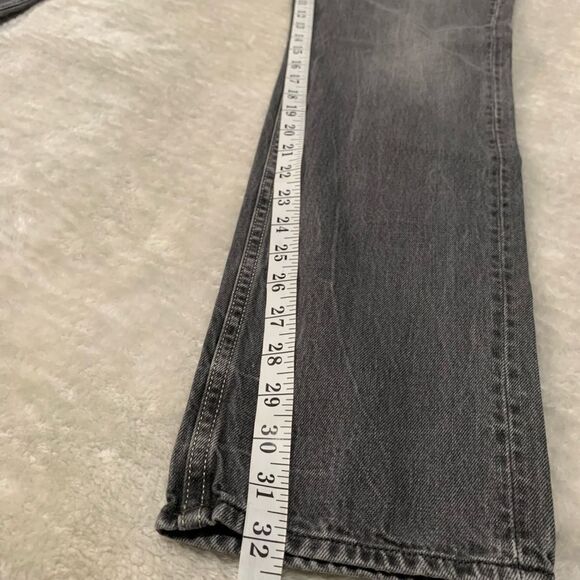 Gant Rugger New Haven Stick Boy Mens Gray Jeans Size 33x32 Straight Pants - Picture 5 of 8